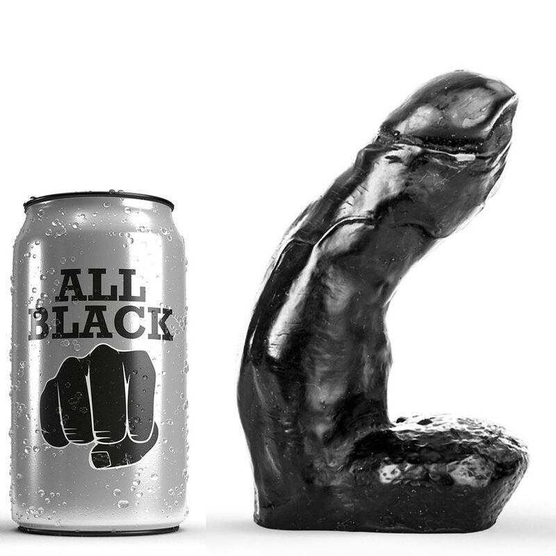 Tutto Nero - Dildo Realistico 15 Cm