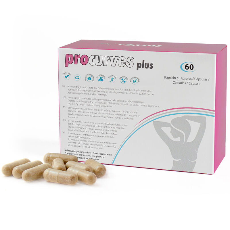 500 Cosmetici - Procurves Plus Capsule Per L'Aumento Naturale Del Seno