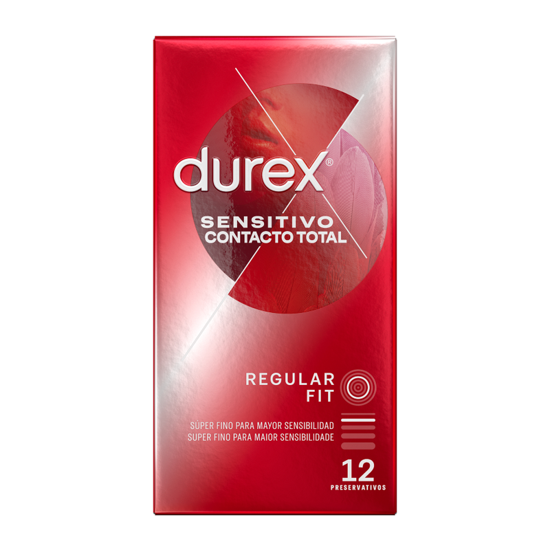 Durex - Sensitive Contact Totale 12 Unità