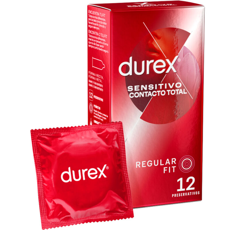 Durex - Sensitive Contact Totale 12 Unità