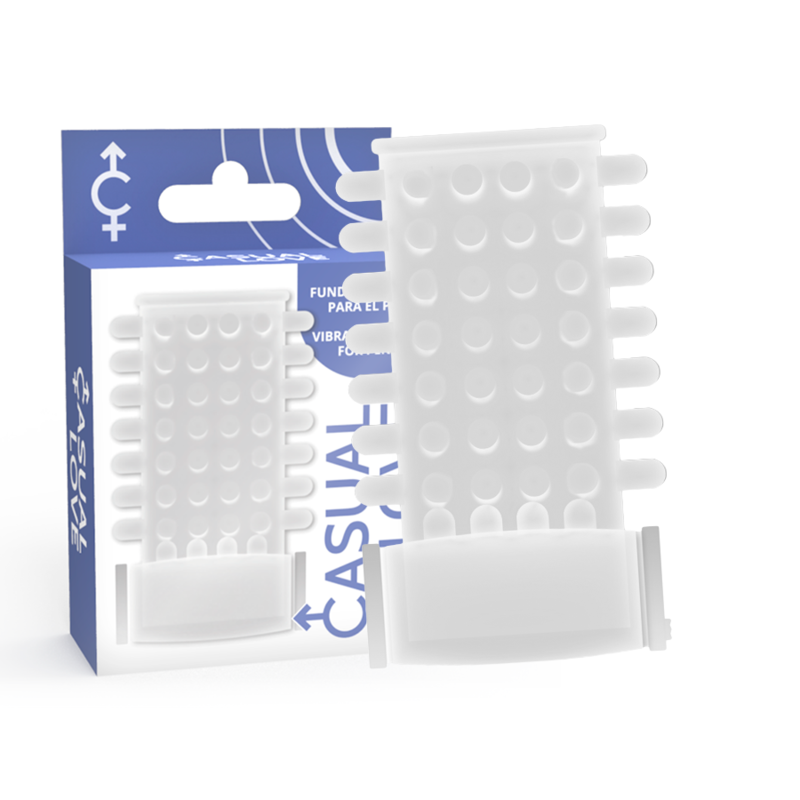 Casual Love - Anello Vibrante Manica Trasparente