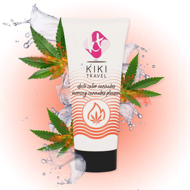Kikí Travel - Lubrificante Effetto Caldo Cannabis 50 Ml