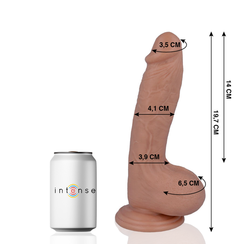 Mr Intense - 17 Cazzo Realistico 19,7 Cm -O- 4,1 Cm