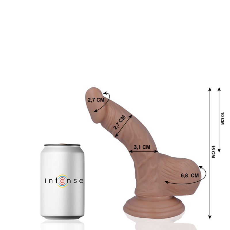 Mr Intense - 2 Cazzi Realistici 16 Cm -O- 2,7 Cm