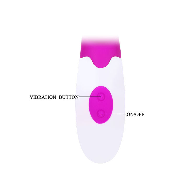 Pretty Love - Vibratore Alvis Con Stimolatore Clitorideo