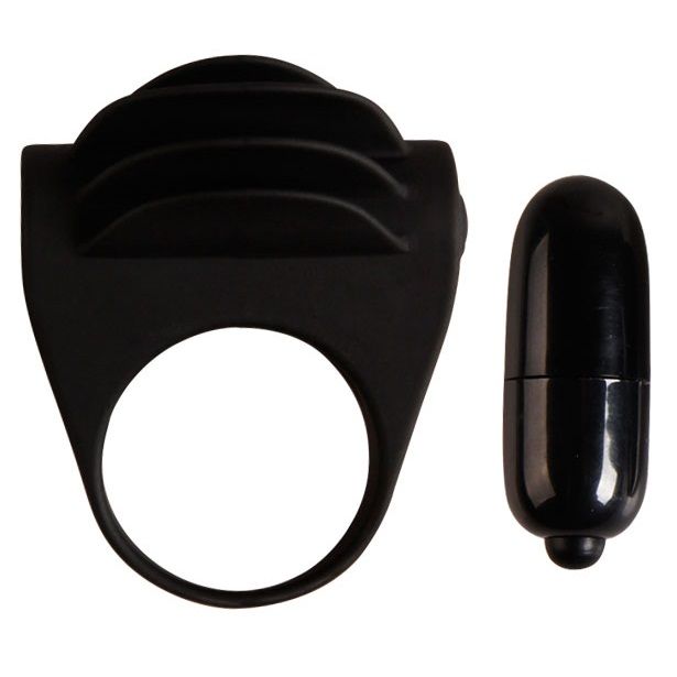 Pretty Love - Anello Vibratore Chester Nero