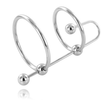 Metal Hard - Anello Extreme Con Stop Uretrale