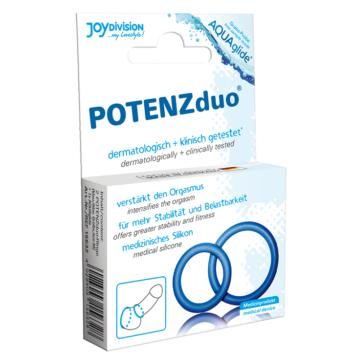 Joydivision Potenzduo - Anelli Blu - M
