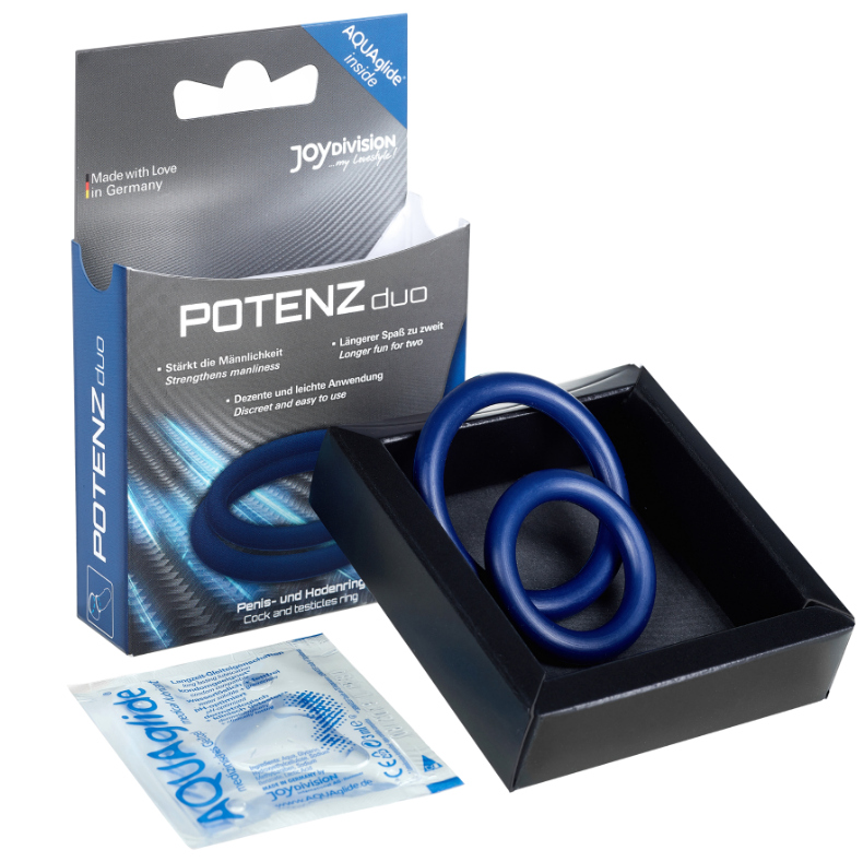 Joydivision Potenzduo - Anelli Blu - M