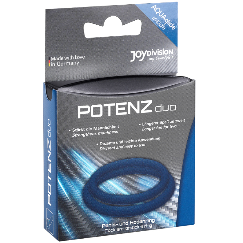 Joydivision Potenzduo - Anelli Blu - M