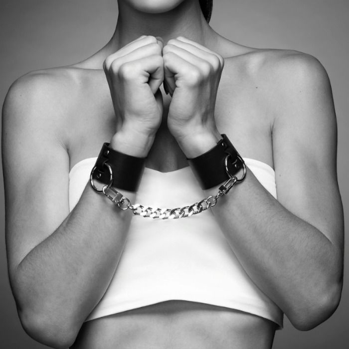 Bijoux Indiscrets Maze - Polsini Largi Nero