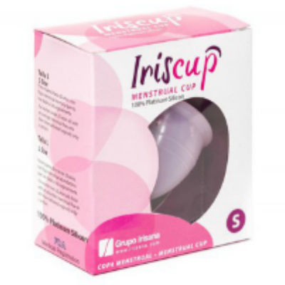 Iriscup - Piccola Tazza Mensile Rosa A + Sacchetto Sterilizzatore In Omaggio
