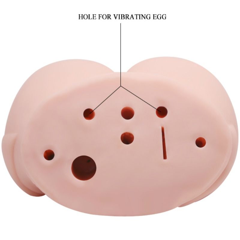 Crazy Bull - Vagina E Ano Realistici Con Vibrazione