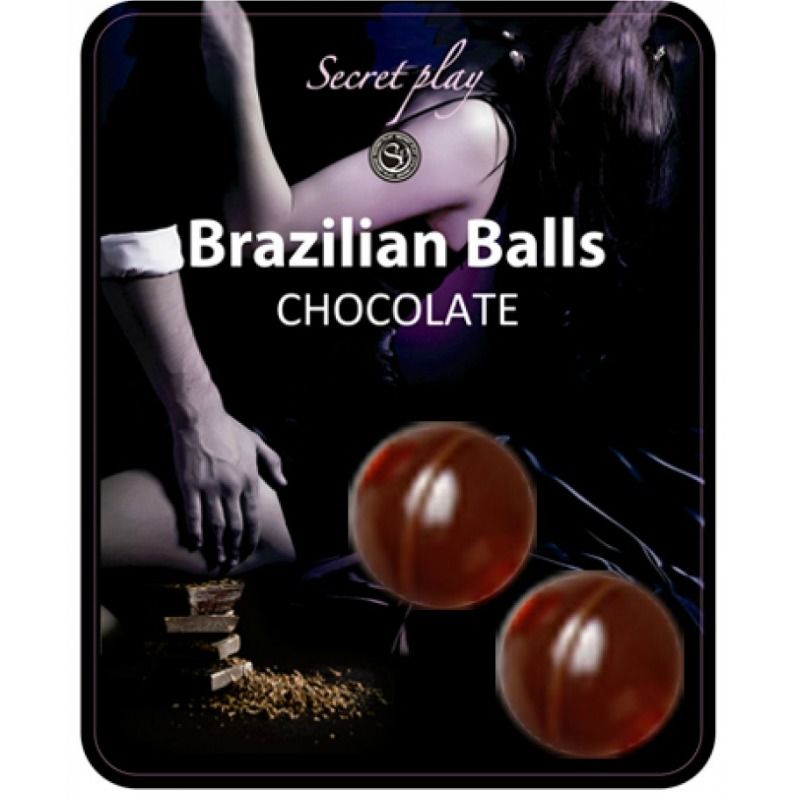 Secretplay - 2 Palline Brasiliane Al Cioccolato