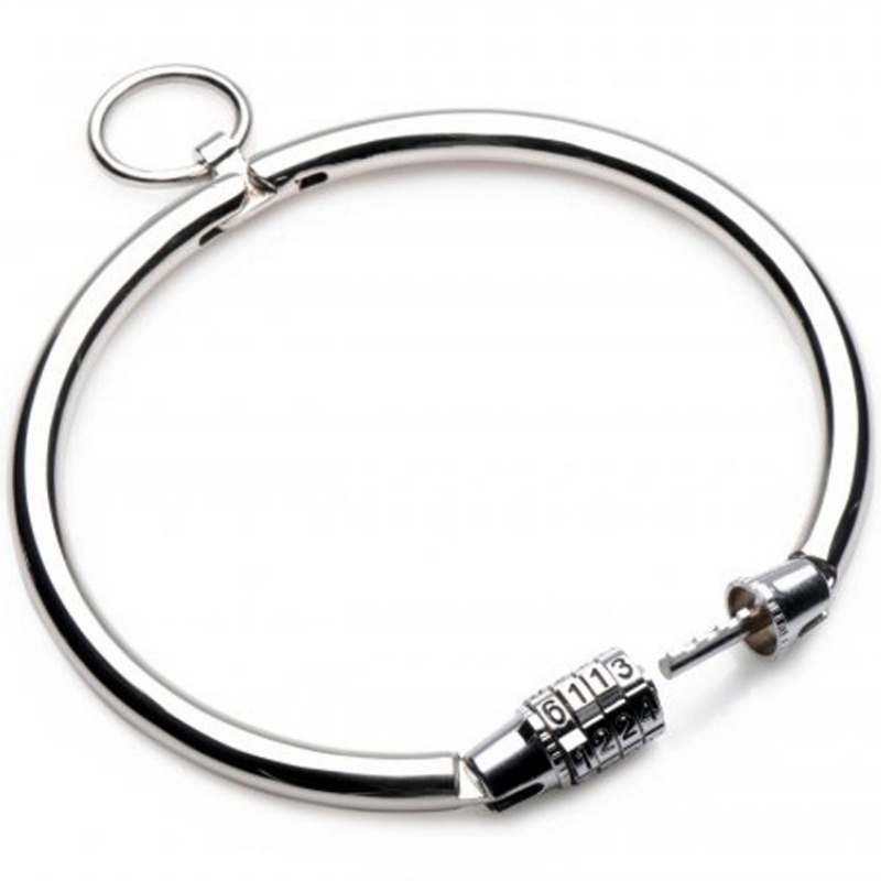 Metallo Duro - Collana In Metallo Chiusura A Combinazione 13,5 Cm