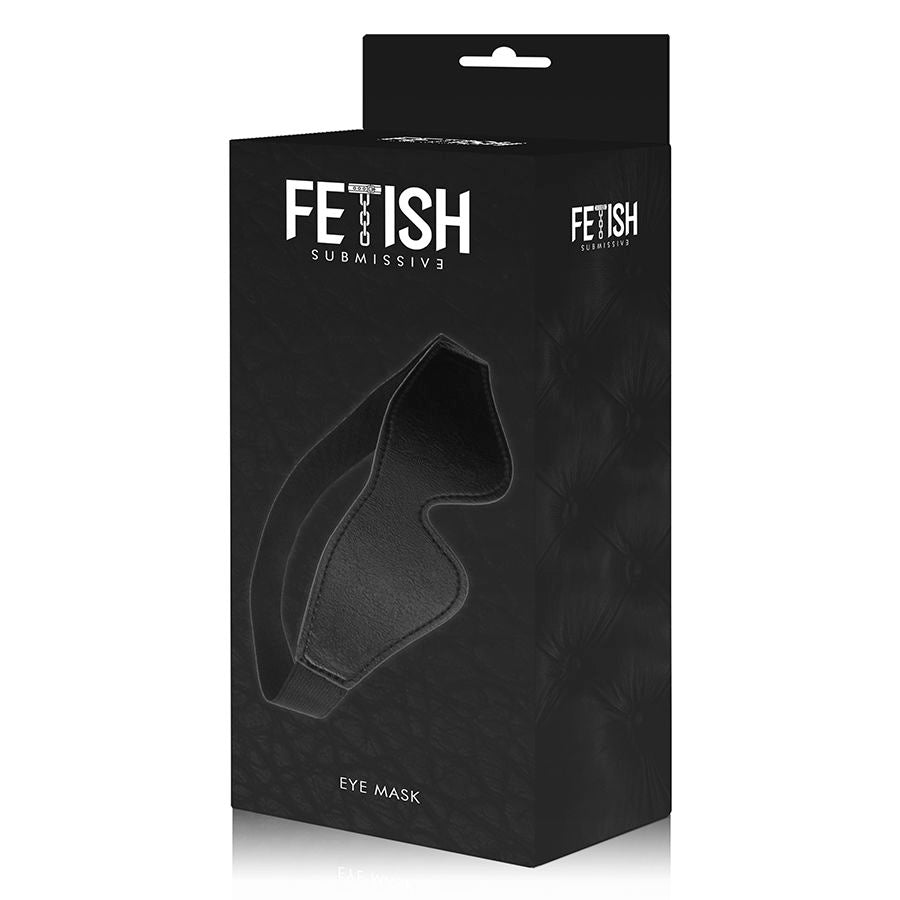 Fetish Submissive - Maschera In Pelle Vegana Con Fodera In Noprene