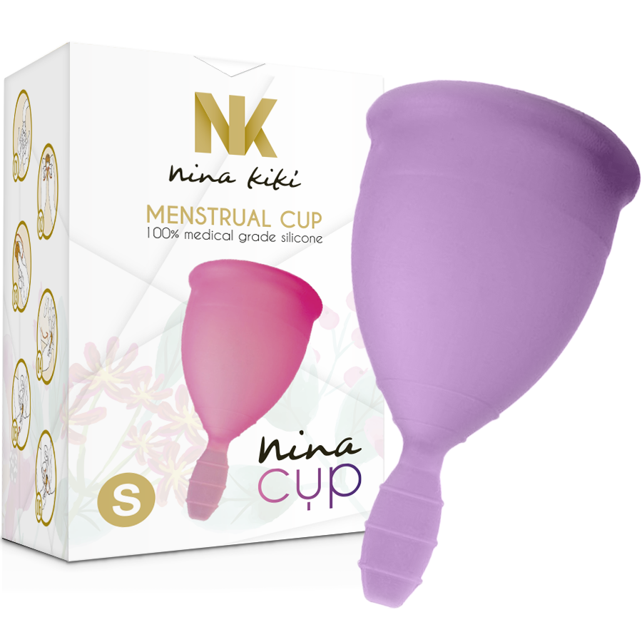 Nina Kikí - Coppa Mestruale Viola - Taglia S