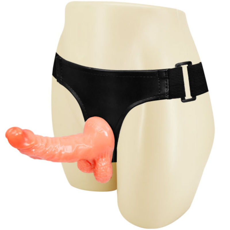 Baile - Imbracatura Con Pene Realistico E Mutandine Regolabili Ultra Passionali 15,5 Cm