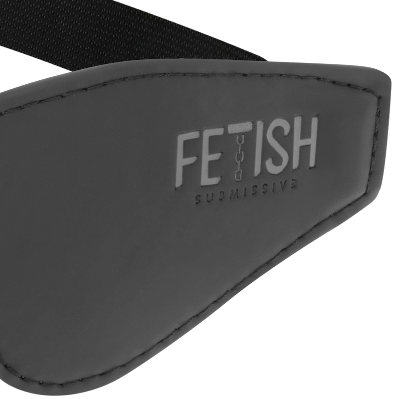 Fetish Submissive - Maschera In Pelle Vegana Con Fodera In Noprene