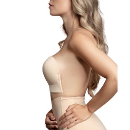 Bye-Bra - Reggiseno Senza Manici Forma U Nero Coppa A