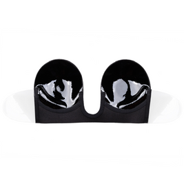 Bye-Bra - Reggiseno Senza Manici Forma U Nero Coppa A