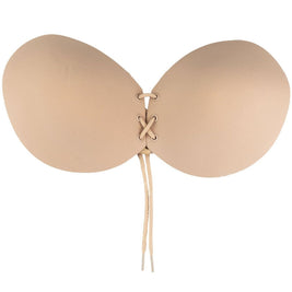 Bye-Bra - Reggiseno Adesivo Interlaccato Nero Coppa A