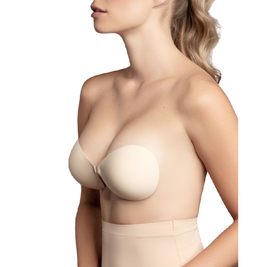 Bye-Bra - Reggiseno Invisibile Nero Coppa A