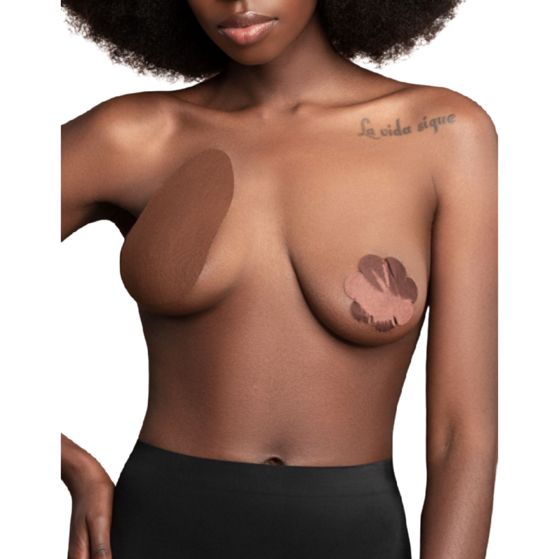 Bye-Bra - Aumenta Il Seno + 3 Paia Di Reggiseni Satinati Beige Coppa A/C