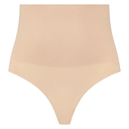 BYE-BRA - FAJA SENZA CUCITURE STILE PERIZOMA BEIGE MISURARE XL