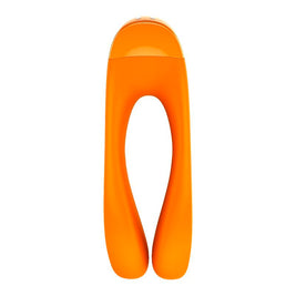 SATISFYER - VIBRATORE DA DITO CANDY CANE NERO