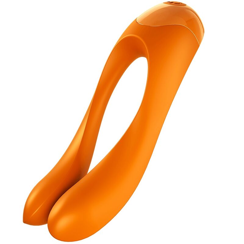 Satisfyer Candy Cane Vibratore da Dito in Silicone Premium