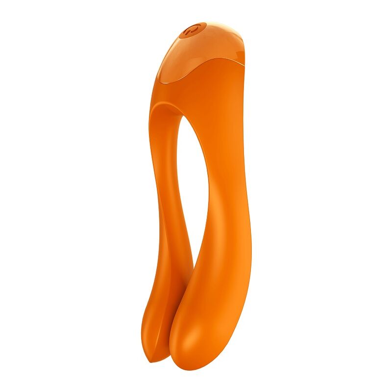 SATISFYER - VIBRATORE DA DITO CANDY CANE NERO