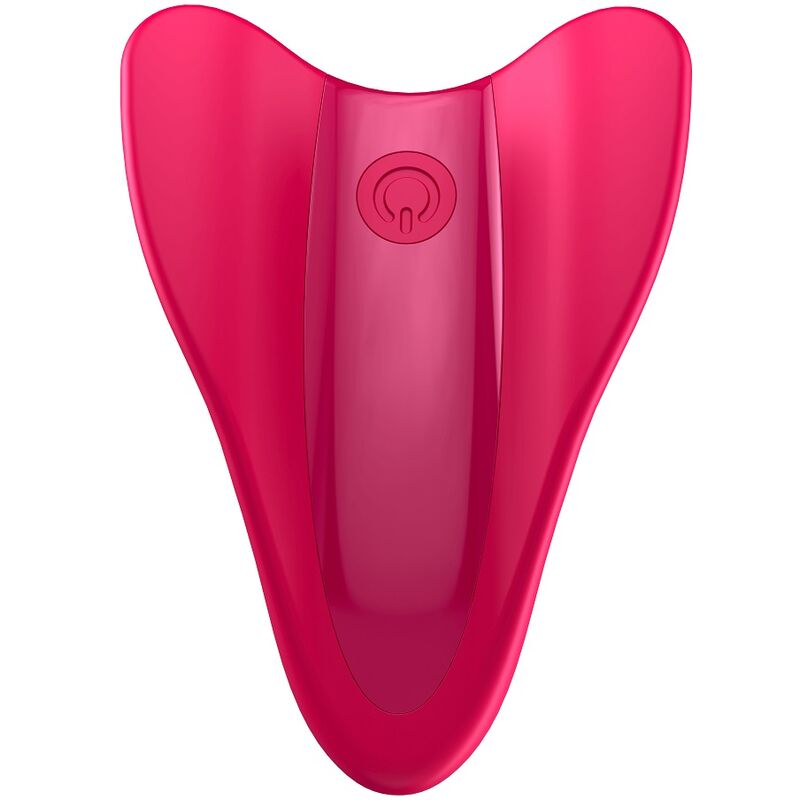 Satisfyer High Fly Vibratore da Dito in Silicone Fucsia