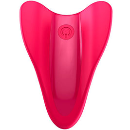 Satisfyer High Fly Vibratore da Dito in Silicone Fucsia