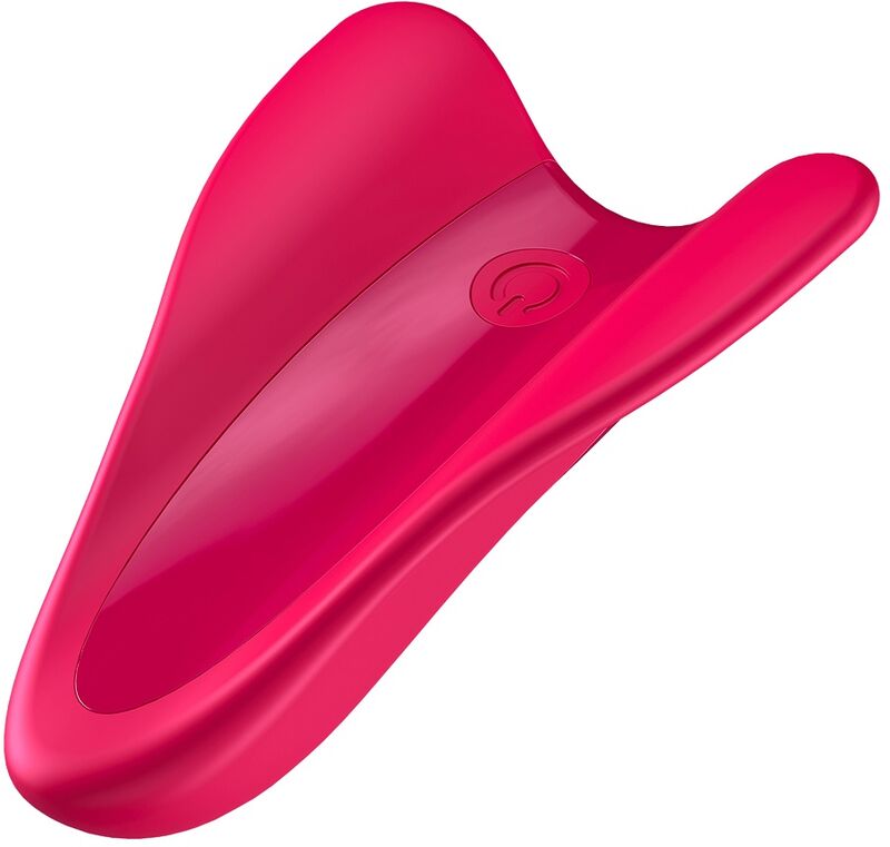 Satisfyer High Fly Vibratore da Dito in Silicone Fucsia - immagine 2