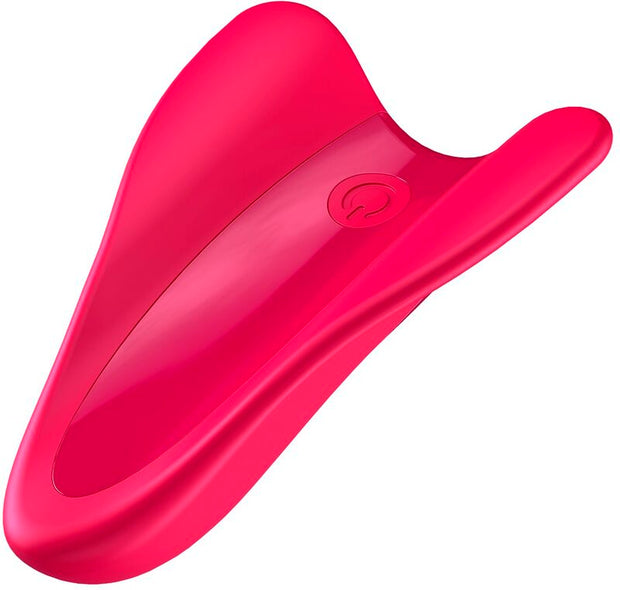 Satisfyer High Fly Vibratore da Dito in Silicone Fucsia - immagine 2