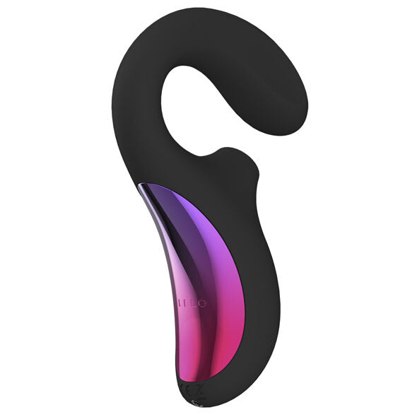 LELO Enigma Nero Stimolatore Doppio con Aspirazione Premium - immagine 2
