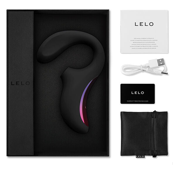 LELO Enigma Nero Stimolatore Doppio con Aspirazione Premium - immagine 12