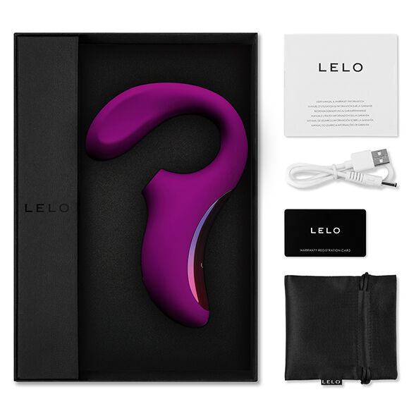 LELO Enigma Stimolatore Doppia Azione Rosa in Silicone Premium - immagine 3