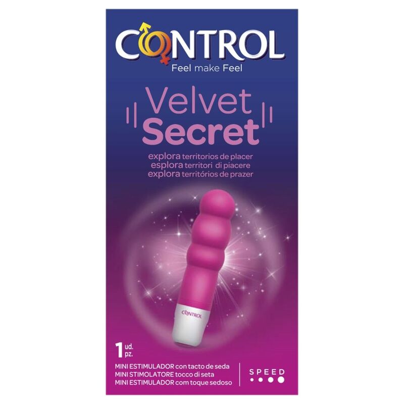 Control Velvet Secret Stimolatore Clitorideo Compatto Premium - immagine 4