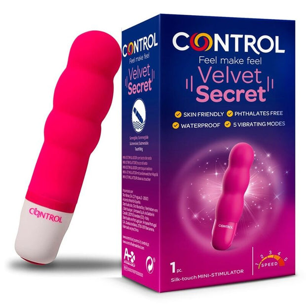 Control Velvet Secret Stimolatore Clitorideo Compatto Premium