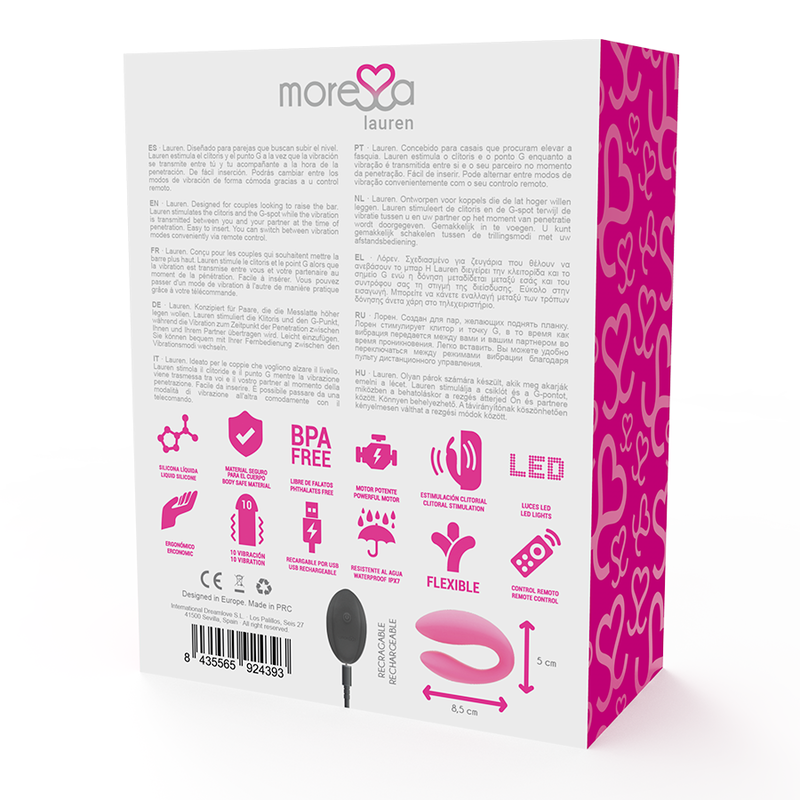 Moressa Lauren Stimolatore Wireless per Coppia Premium - immagine 10