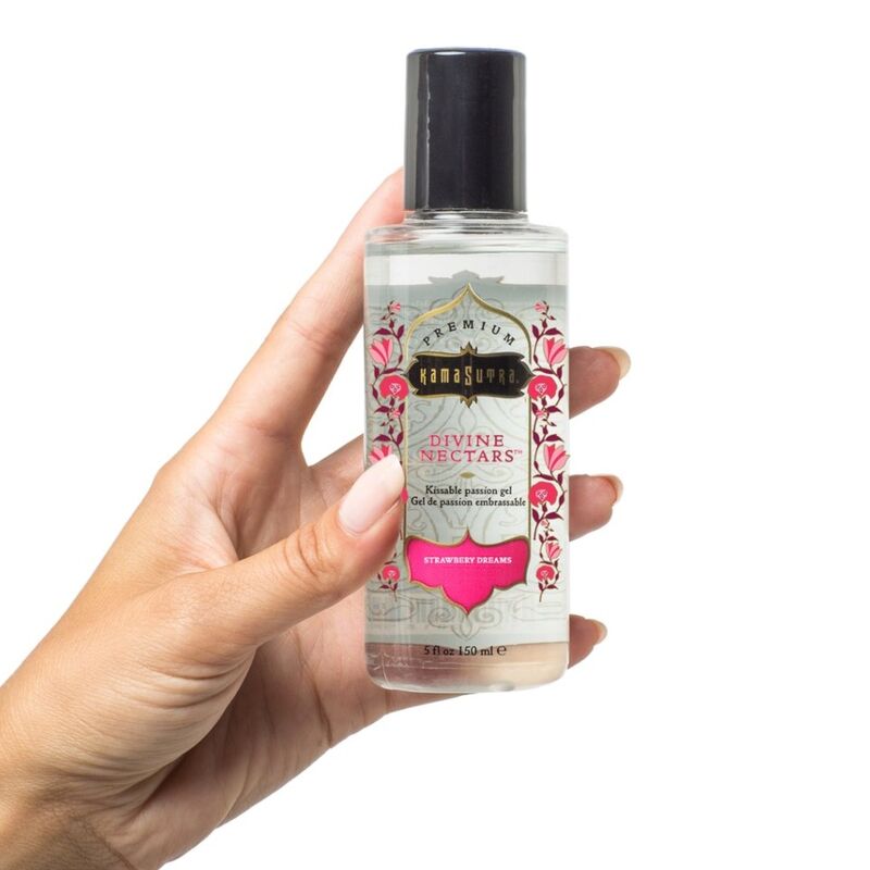 Kamasutra Divine Nectars Lubrificante Fragola 150ml Body-Safe - immagine 2
