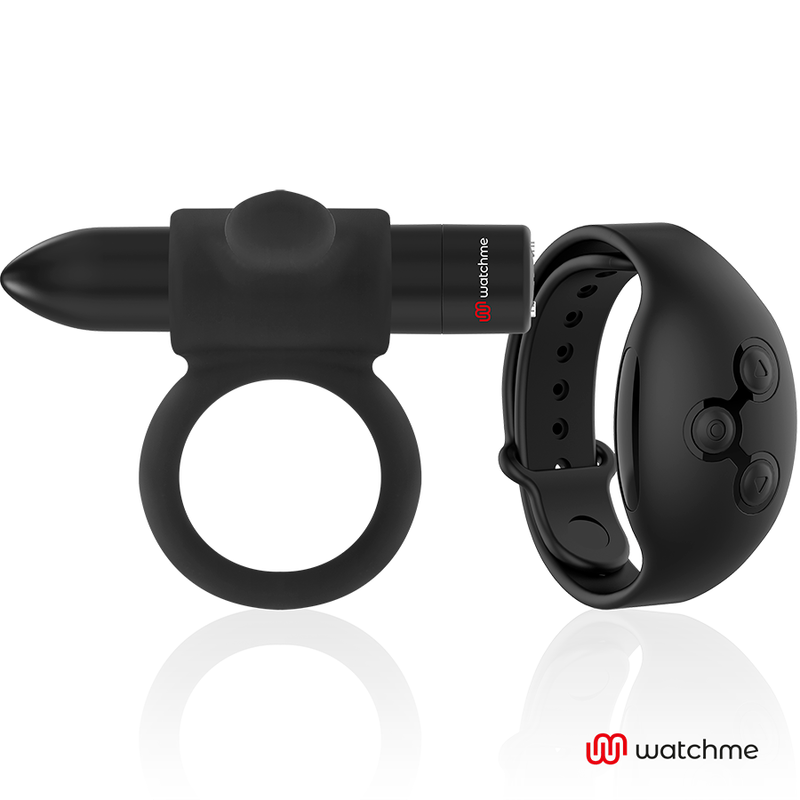 Black&Silver CameronMe Anello Vibrante con Telecomando Premium - immagine 2
