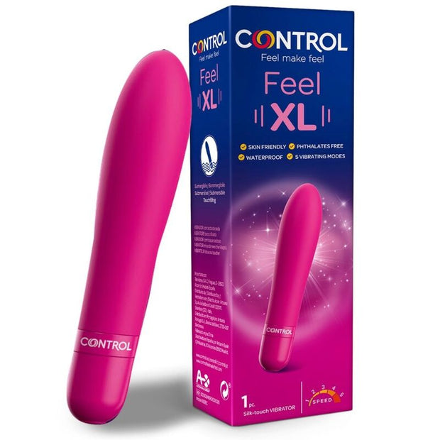 Control Feel Bullet Vibrante XL in Silicone Premium