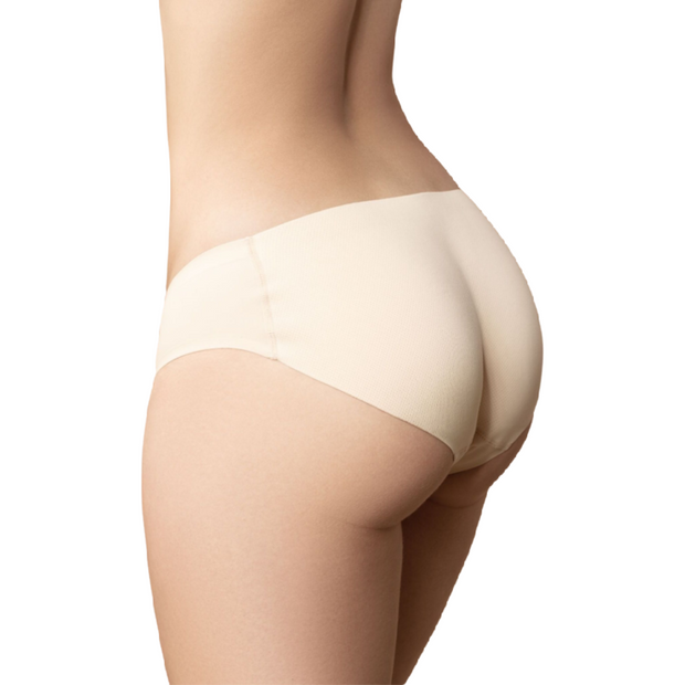 Bye Bra Panties Bajos Con Relleno Nalgas L