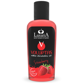 Intimateline Luxuria Voluptas Gel Massaggio Riscaldante Fragola 100ml