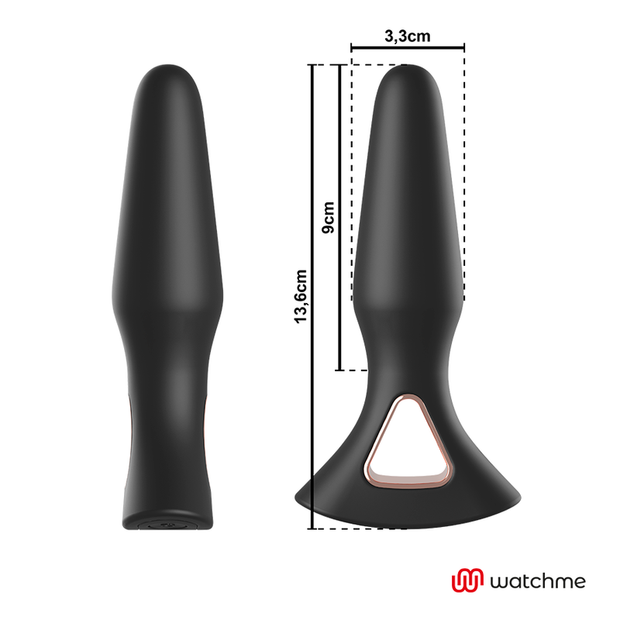 Anbiguo - Watchme Vibratore Con Telecomando Plug Anale Alexandru