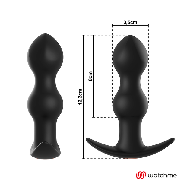 Anbiguo - Watchme Telecomando Plug Vibratore Anale Tiberio