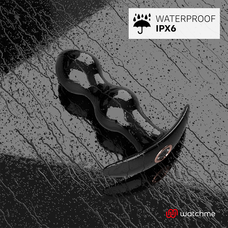 Anbiguo - Watchme Telecomando Plug Vibratore Anale Tiberio